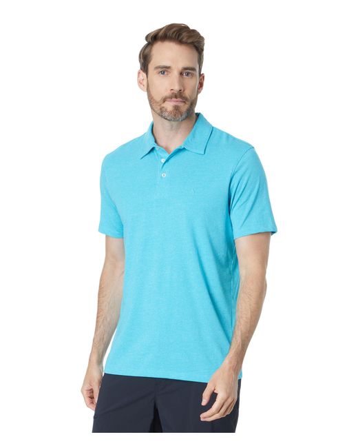 Volcom Regular Wowzer Modern Fit Cotton Polo Shirt in Blue for Men | Lyst