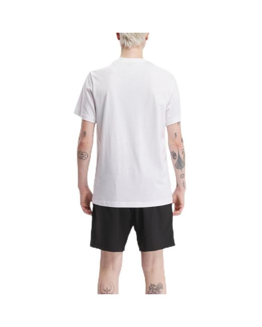 Reebok White Identity Big Logo Tee T-shirt for men