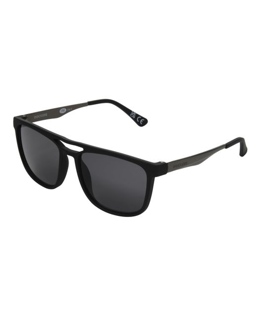 Dockers Black Ethan Aviator Sunglasses for men