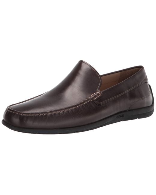 Ecco Black Classic Moc 2.0 Driving Style Loafer for men