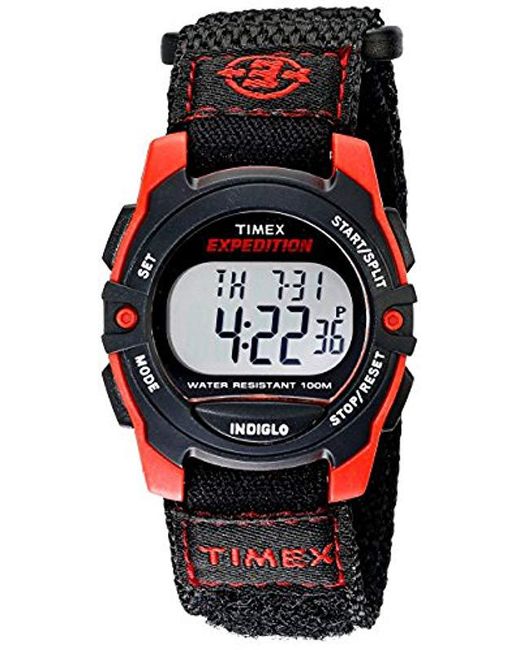 timex classic digital watch black