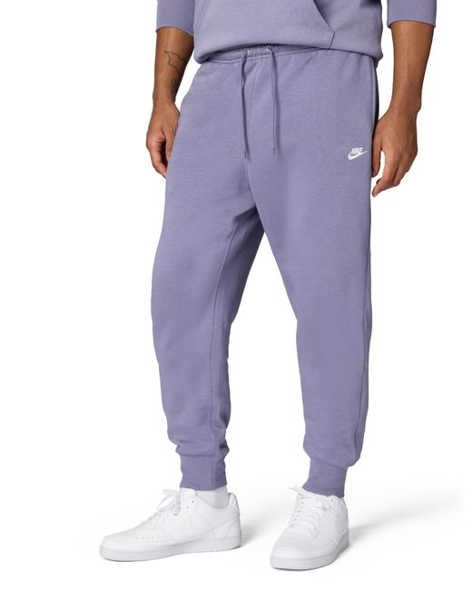mens purple nike joggers