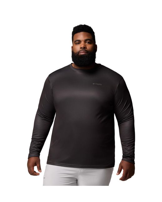Columbia Black S Terminal Tackle Pfg Fish Flag Long Sleeve for men