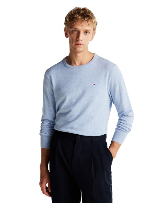 Tommy Hilfiger Pullover Mit Flag-Stickerei in Blue für Herren