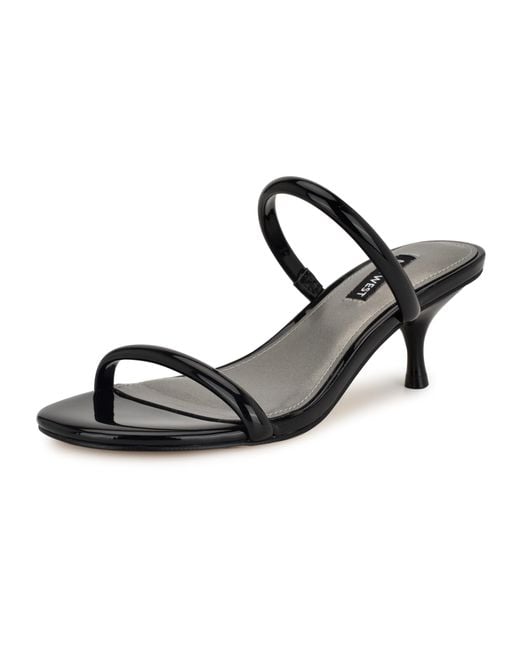 Nine West Black Berri Heeled Sandal