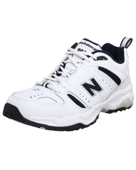 New Balance Rubber 602 Cross Trainer in White/Navy (White) for Men Lyst