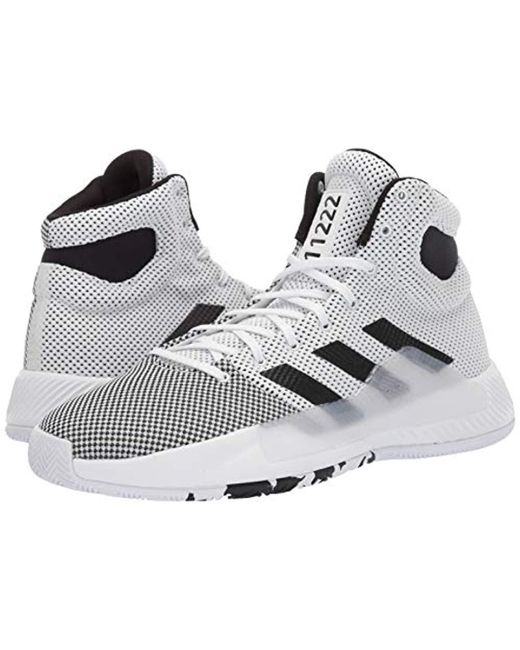 adidas Lace Pro Bounce Madness 2019 in White for Men - Lyst