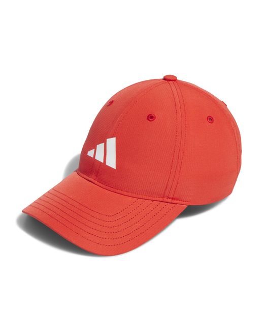 Adidas Red Golf Standard Tour Badge Hat
