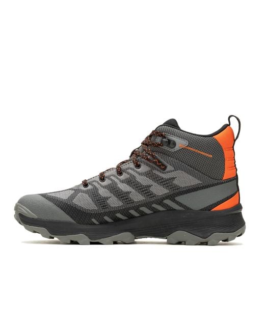 Merrell Black Speed Eco Mid Wp Charcoal 8 M for men