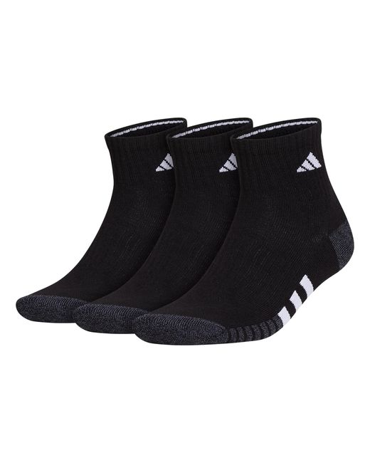 adidas Cushioned 3.0 3-pack Quarter in Black for Men | Lyst