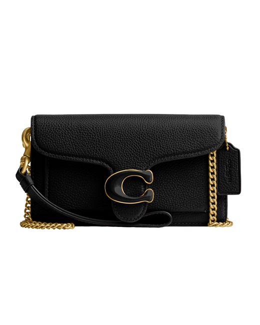 COACH Black Tabby Wristlet