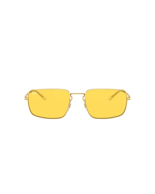Ray-Ban Rb3669f Low Bridge Fit Polarized Rectangular Sunglasses - Save ...