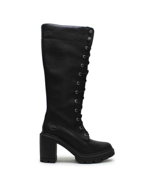 Timberland Allington Heights Full Grain Leather Black Stiefel 38.5 EU