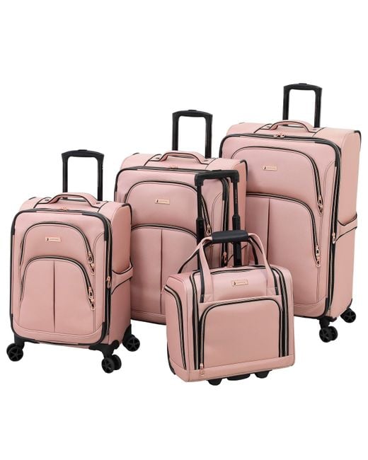 London Fog Pink Bromley 4 Piece Set