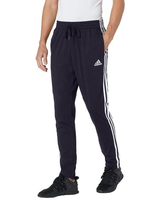 essentials single jersey tapered cuff pants