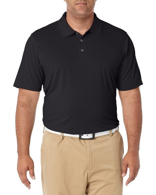 Amazon Essentials Blue Regular-fit Quick-dry Golf Polo Shirt-discontinued Colors for men