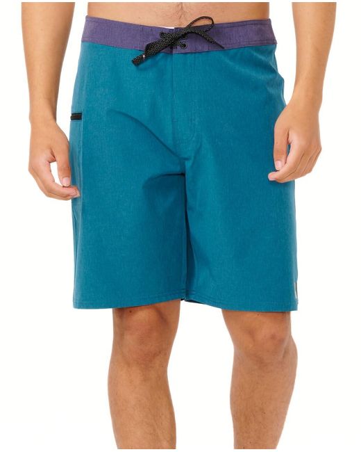 Rip Curl Blue Mirage Core 20" Stretch Performance Board Shorts for men
