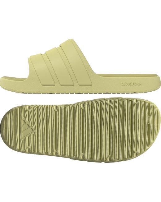 adidas Znsory Slide Sandal in Green | Lyst