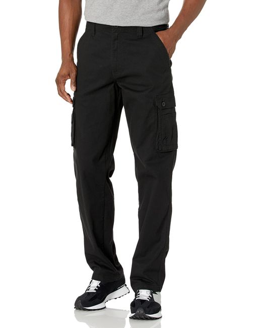 Lee Jeans Cotton Wyoming Relaxed Fit Cargo Pant in Black for Men - Save ...