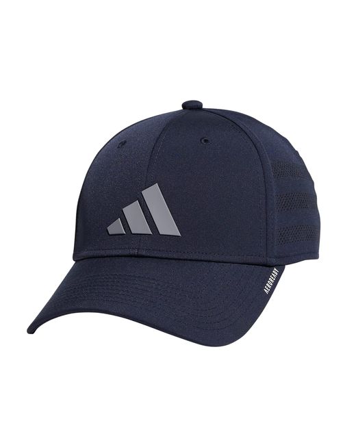 Adidas Blue Gameday Structured Stretch Fit Hat 4.0 for men