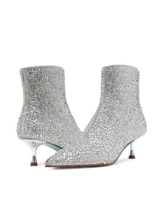 Betsey Johnson Gray Ash Ankle Boot