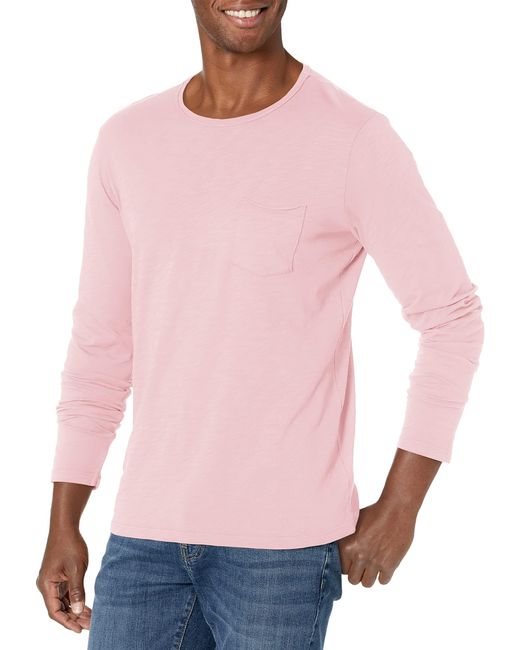 Velvet By Graham & Spencer Pink Simeon Long Sleeve Shirt for men