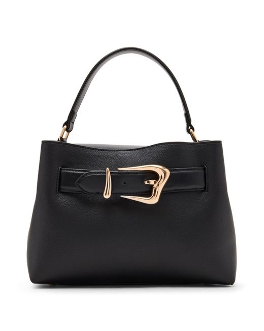 Anne Klein Black S Top Handle Satchel With Convertible Strap