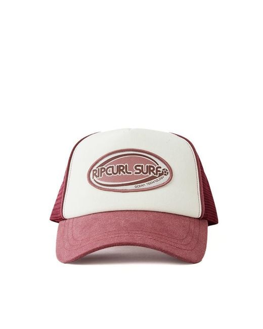 Rip Curl Pink Mixed Revival Trucker Hat