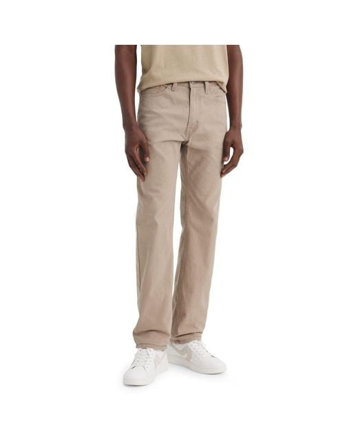 Levis 505 khaki jeans cheap