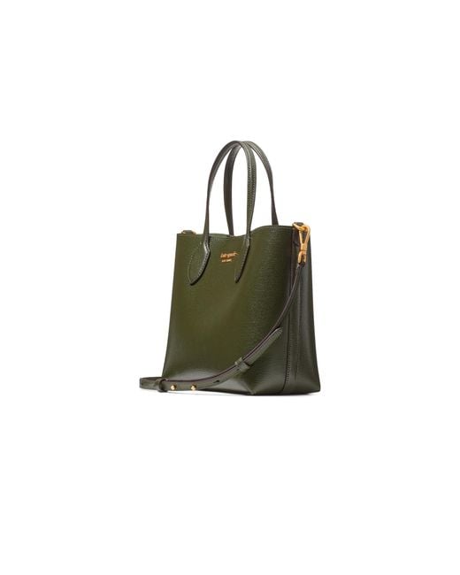 Kate Spade Green Medium Bleecker Saffiano Leather Crossbody