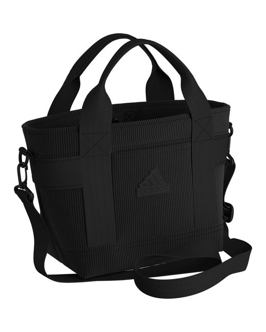 Adidas Black Corduroy Mini Tote Bag