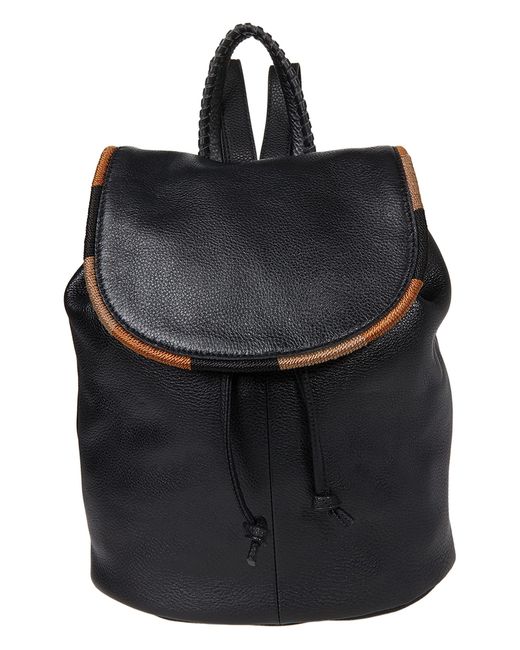 The Sak Huntley Leather Backpack in Black | Lyst