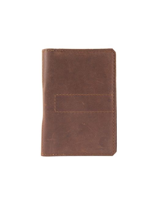 Carhartt Brown Craftsman Leather Wallets for men