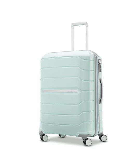Samsonite Blue Freeform Hardside Expandable With Double Spinner Wheels