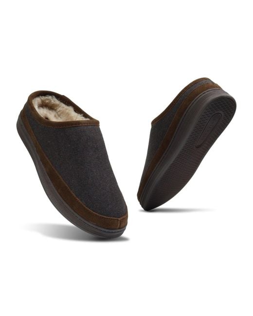 Cole Haan Black Lightweight Comfort Walking Clog Slipper for men