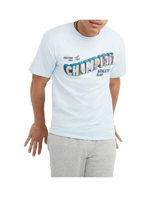 Champion Blue , Classic, Soft And Comfortable T-shirts For for men