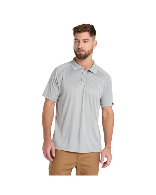 Timberland Gray Wicking Good Polo for men
