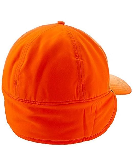 Carhartt Ear Flap Hunting Cap in Orange for Men Lyst