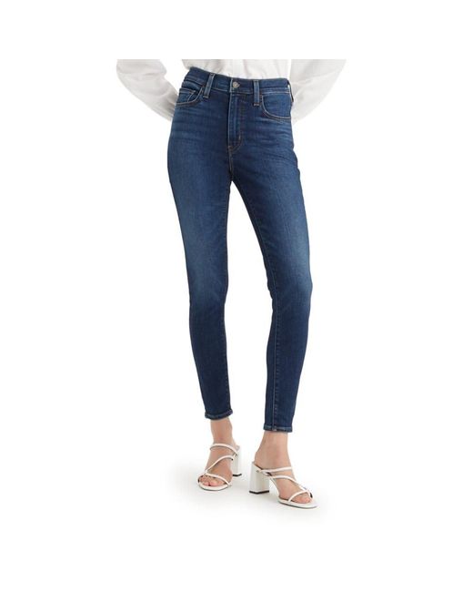 Levi's Women's Blue 720 High Rise Super Skinny Jeans