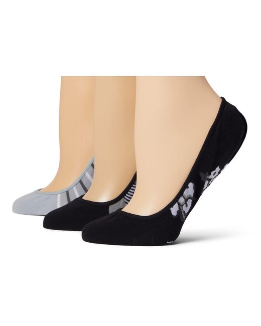 Vera Bradley Black 3 Pack Low-cut Liner Socks
