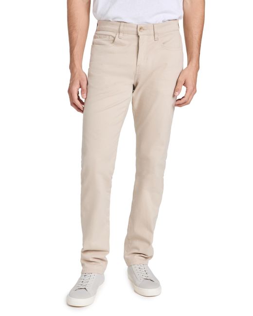 Vince Natural S Peached Cotton Dylan 5pkt Pant for men