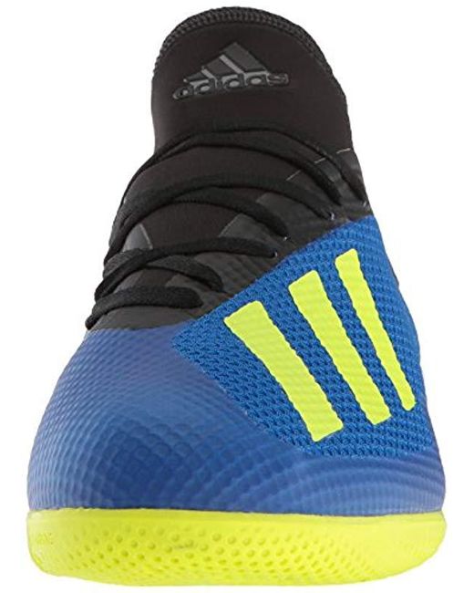 Adidas X Tango 18 3 Indoor Soccer Shoe In Blue For Men Save 12