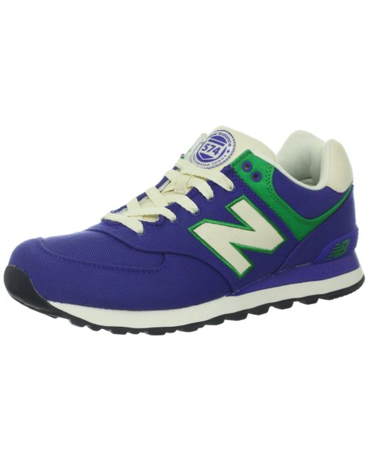 New Balance 574 V1 Rugby Sneaker in Blue/Green (Blue) | Lyst