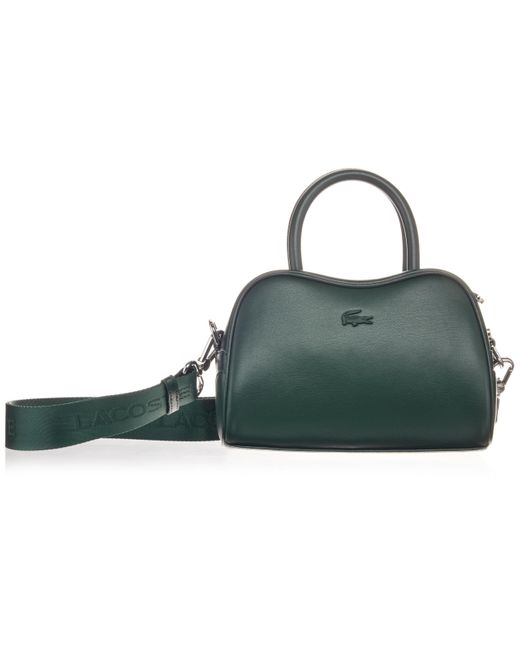 Lacoste Green Fashion Retro Mini Top Handle Bag