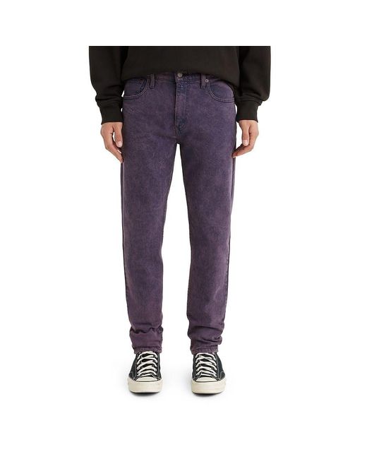 Levi's Purple 512 Slim Taper Fit Jeans for men
