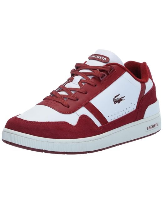 Lacoste Red T-clip 124 6 Sma Sneaker for men