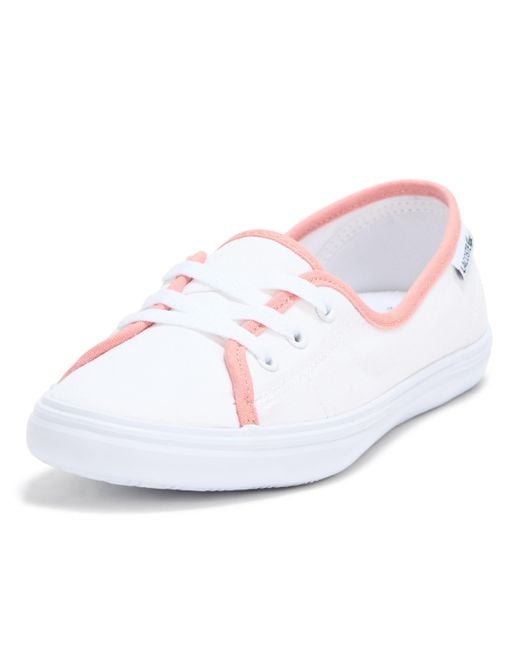 Lacoste White Median Base Sneaker