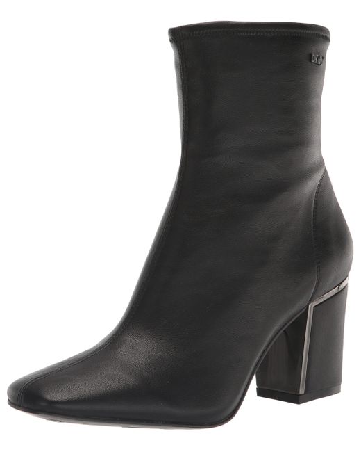 DKNY Cavale Ankle Booties in Black Lyst