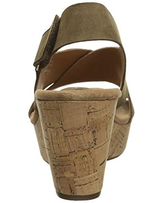 clarks women's caslynn shae wedge sandal