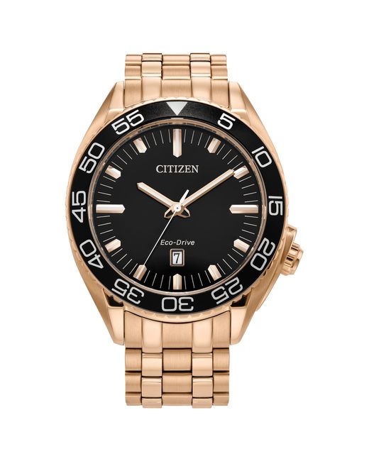 citizen-eco-drive-sport-luxury-carson-watch-in-metallic-for-men-lyst